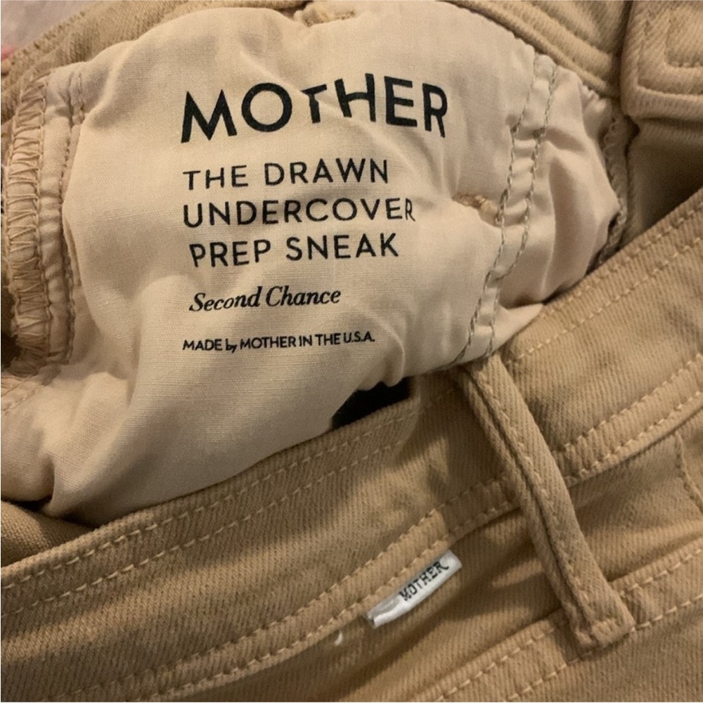 MOTHER Women's Tan Wide-Leg Jeans - Picture 10 of 12
